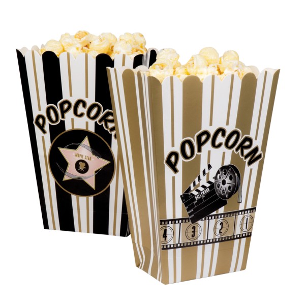 Bols Pop Corn Hollywood (Pack de 4) - 44210
