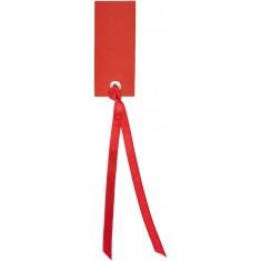 Marque-places Ruban - Rouge x 12