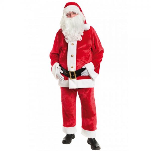 Costume Père Noël peluche - Homme - N1011-Parent