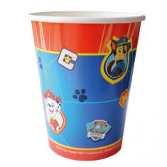 Gobelets en carton x8 -  Pat'Patrouille (Paw Patrol)