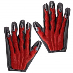 Gants Squelette Halloween Enfant – Phosphorescents, Noir, 5-12 Ans, Pour Cosplay
