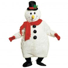Costume Bonhomme de neige Qualité professionnelle - Adulte