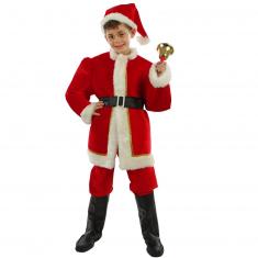 Costume Deluxe Père Noël - Garçon