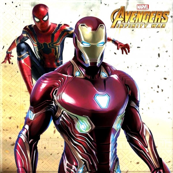 Serviettes Avengers Infinity War™ x20 - LAVE89478
