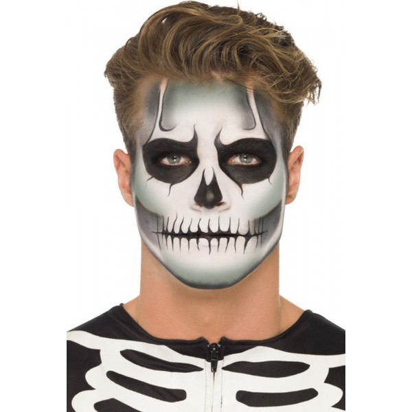Kit Maquillage Squelette Phosphorescent - Halloween - 43964
