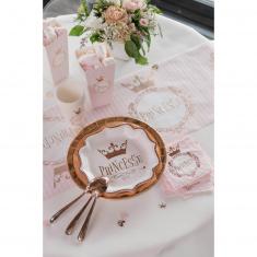 Assiettes en carton x 10 - Princesse