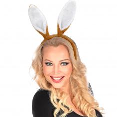 accessoires de décoration accessoires de déguisement pour adultes et enfants CQQNIU Lot de 2 oreilles de lapin colorées en peluche 