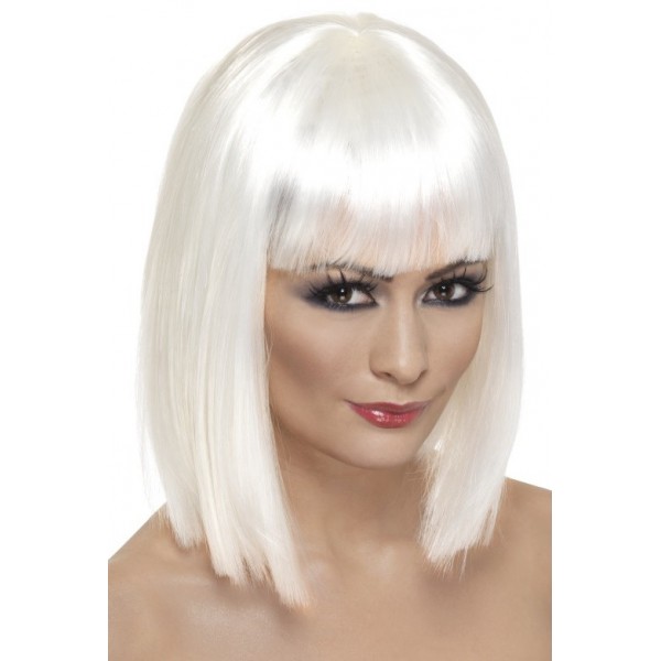 Perruque Glam Blanche - 42144