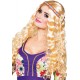 Miniature Perruque avec Bandeau - Hippie - Blonde