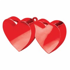Poids à ballon Coeur Rouge