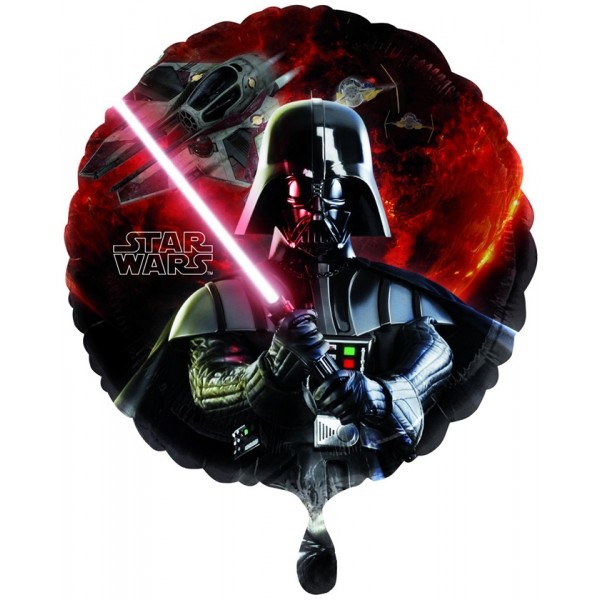 1 Ballon Rond Mylar 45 cm-Star Wars™- - 2568501