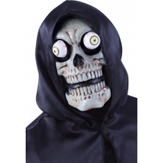 Masque Squelette Yeux Exorbités - Adulte