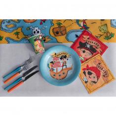 Assiettes en carton x 10 - Pirate