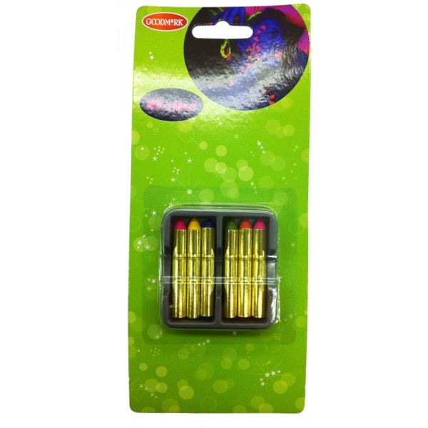 Set de 6 Crayons de Maquillage Gras - FA18103