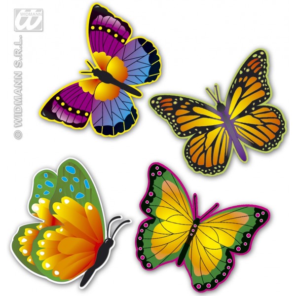 Sachet de 4 papillons - 5052F