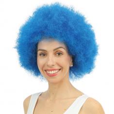 Perruque WILLY Afro, bleu