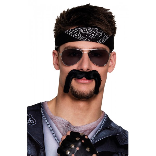 Moustache de Biker- Homme - 01814