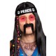 Miniature Moustache Hippie - Homme