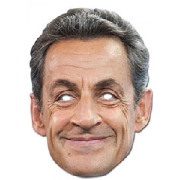 Masque Carton - Nicolas Sarkozy - MNSARK01
