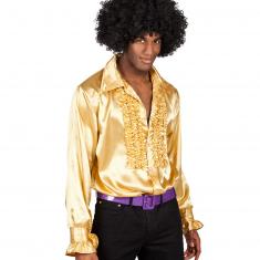 Chemise Disco Or - Homme