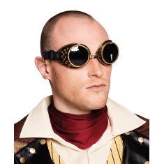 Lunettes d'Aviateur - Tuiles - Steampunk