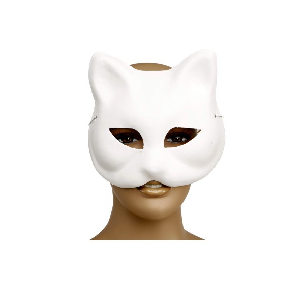 Masque De Chat À Peindre - 96091