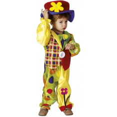 Déguisement Mini-Clown - Enfant 3-4 ans (94 à 108 cm)