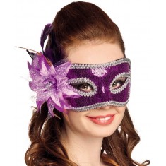 Loup Vénitien Fiore Violet