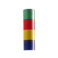 Rouleau de 20 serpentins Multicolore