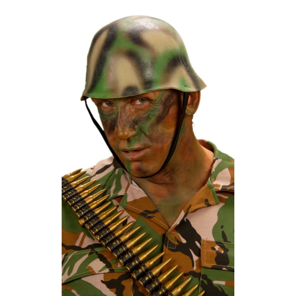 Casque Militaire Camouflage - 6890A