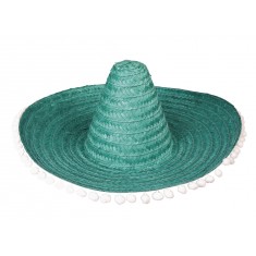 Chapeau Sombrero Fernando Vert - Adulte