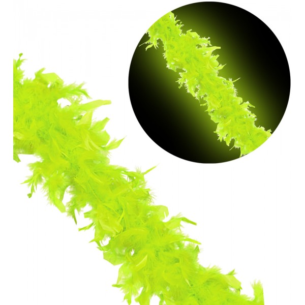 Boa en Plumes Jaune / Boa Jaune / La Maison Du Déguisement