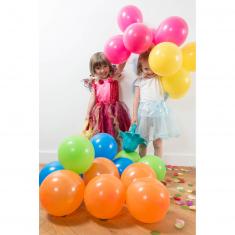Ballons en latex multicolores x 25