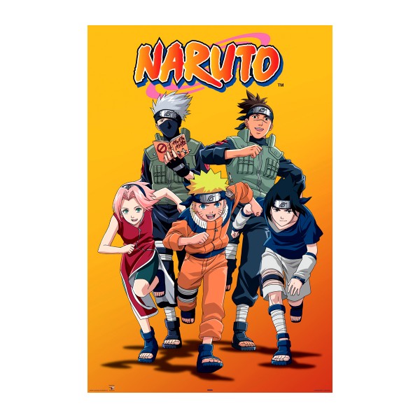 Maxi Poster - Naruto© - Group Orange (61X91.5 Cm) - 15425