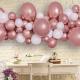 Miniature Kit Guirlande De Ballons - Blanc et Rose Gold