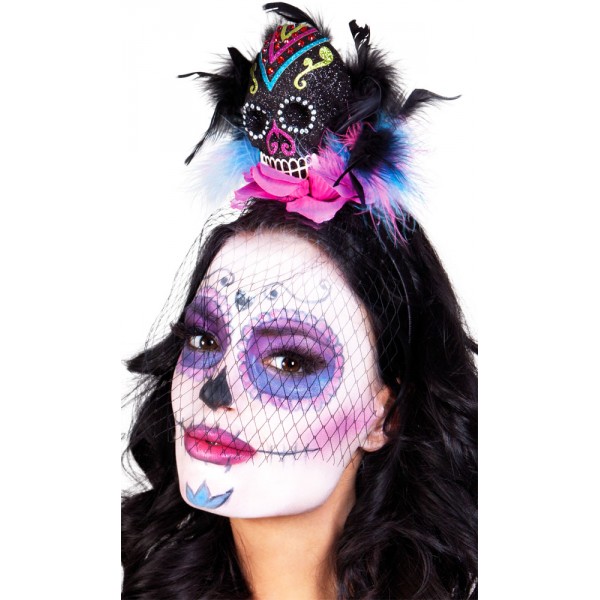 Serre-tête Deluxe - Calavera - Dia De Los Muertos  - 97008