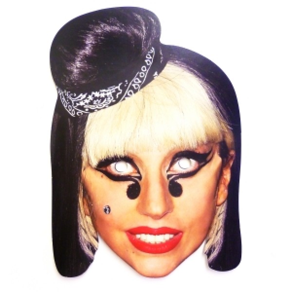 Masque Lady Gaga En Carton - M-GAG2