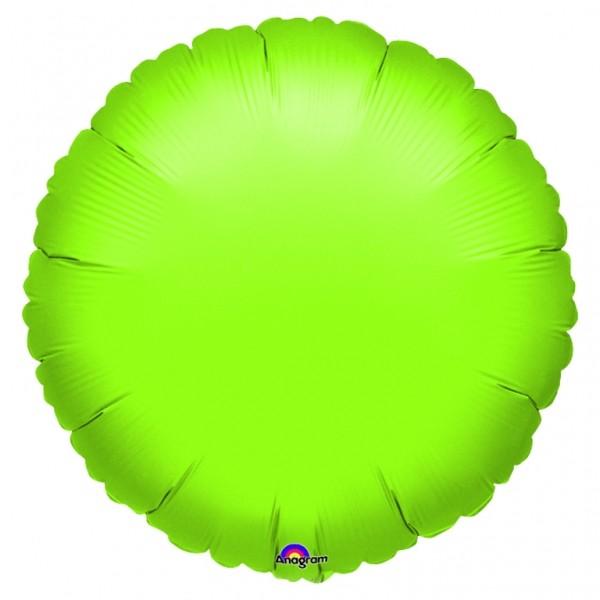 Ballon Rond Vert Mylar 42 cm - 0615002