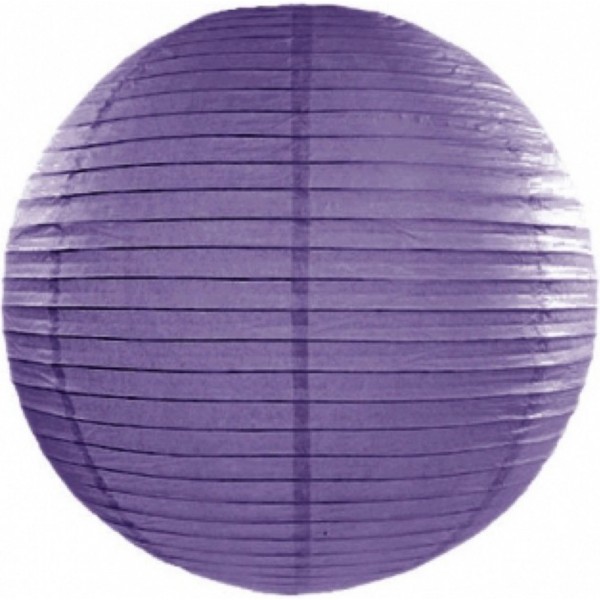 Lanterne Boule - Violet x 35 cm - LAP35-014-KARTON