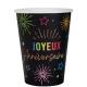 Miniature Gobelet Anniversaire Festicolor - Noir