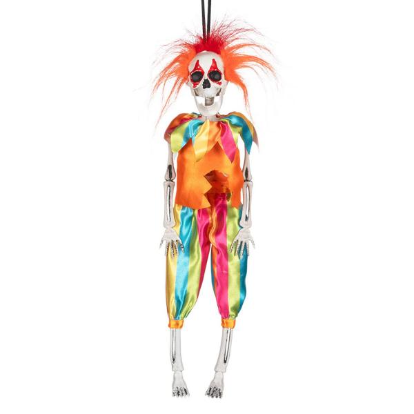 Décoration suspendue : Squelette Clown - RDLF-73200