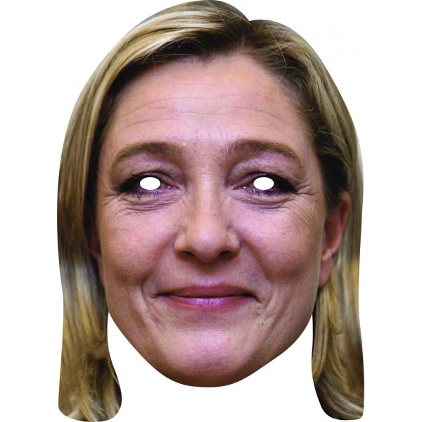 Masque Carton - Marine Le Pen - MMLEPE01