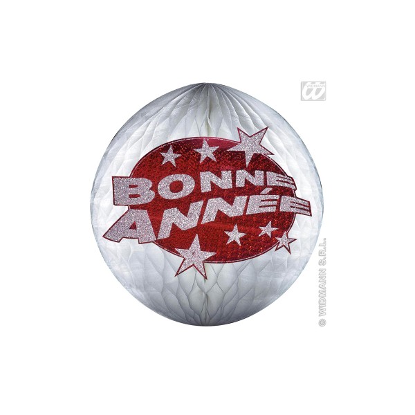 Boule Blanche Bonne Année - 8062S
