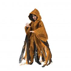 Cape ghoul orange - Enfant