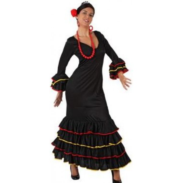 Costume d'Abril la Sevillane - Noir  - 97173