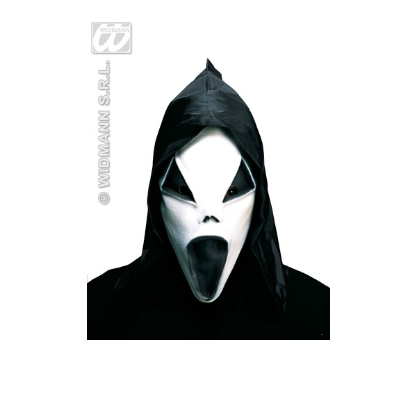 Masque Avec Capuche - Fantôme Alien Blanc - 8380B_ALI