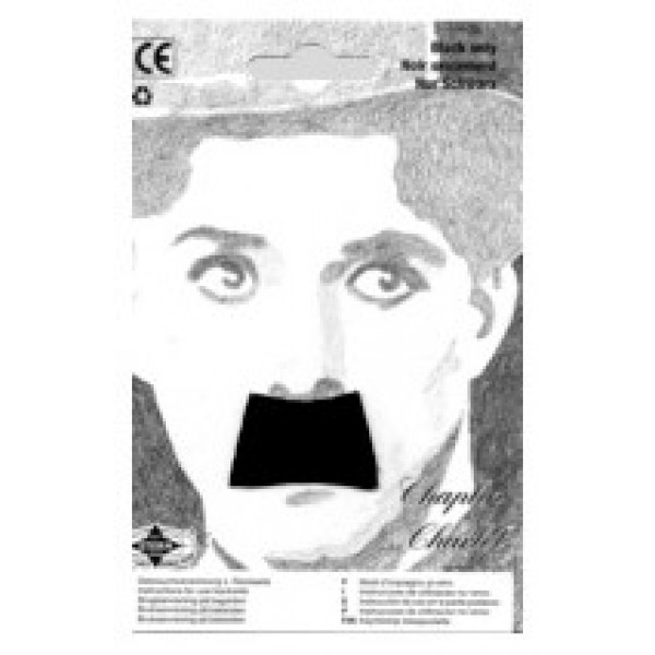 Moustache Chaplin Noire - 26518