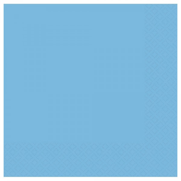 Serviettes Bleues Poudré x20 - 52015-11