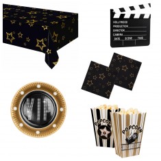 Hollywood Cinema Decoration Anniversaire Deco De Fete Decoration Halloween Rue De La Fete