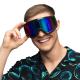Miniature Lunettes de ski party noir